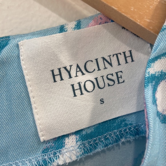 Tuckernuck HYACINTH HOUSE Blue Abstract Hattie Midi Dress - Picture 8 of 14